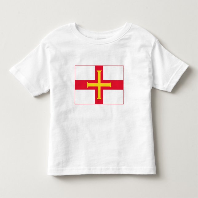 Guernsey Flag Toddler T-shirt (Front)
