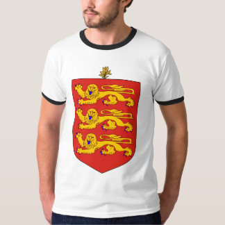 Guernsey Official Coat Of Arms Heraldry Symbol T-Shirt