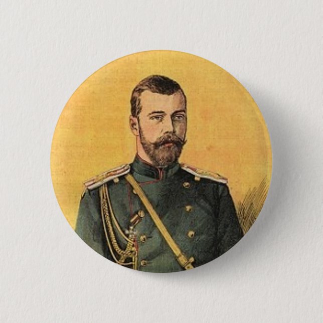 Guerre Russo-Japonaise vol 01 - Czar Nicholas 001 Button (Front)