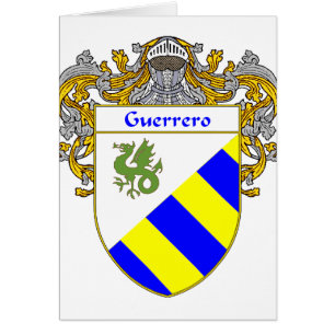 Guerrero Coat of Arms (Mantled) Cards
