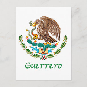 Guerrero Mexican Eagle Postcard