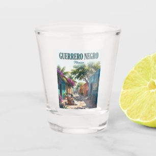 Guerrero Negro Mexico Shot Glass