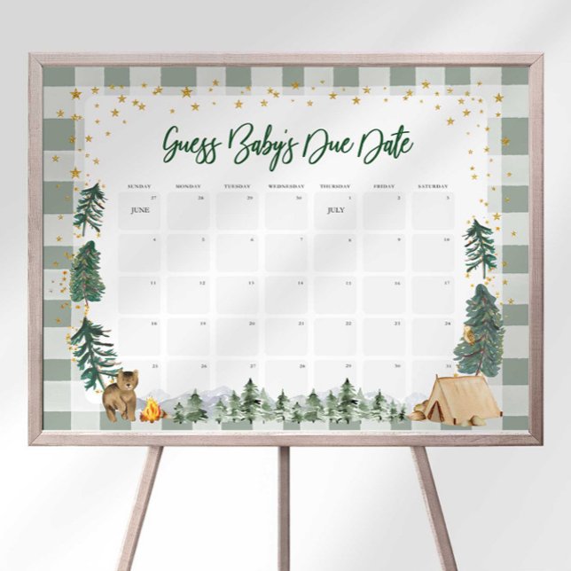Guess Baby's Due Date Foam Board (Creator Uploaded)