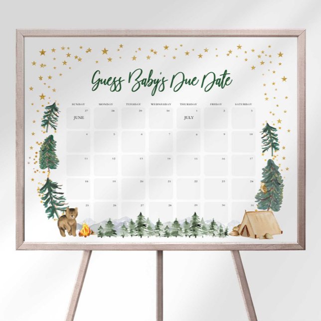 Guess Baby's Due Date Foam Board (Creator Uploaded)