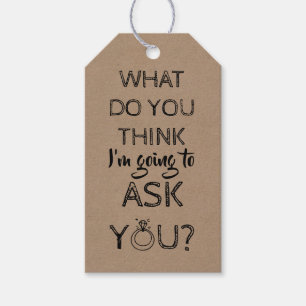 Guess! - Funny Bridesmaid Proposal Gift Tags