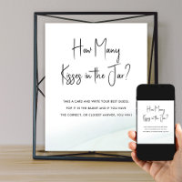 Guess How Many Bridal Shower Game Green Wash