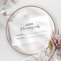 Guess How Many Corks Bridal Game