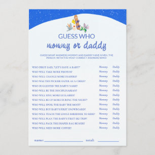 Guess How Many Kisses A Little Shredder Snowboard Advice Card
