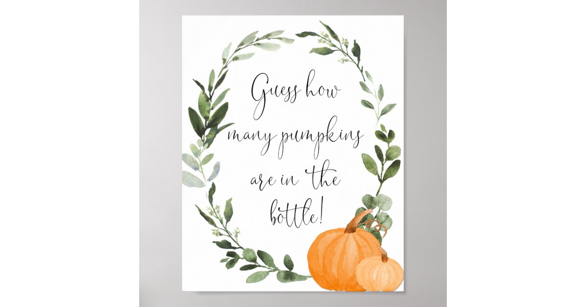 guess-how-many-pumpkins-are-in-the-bottle-sign-zazzle