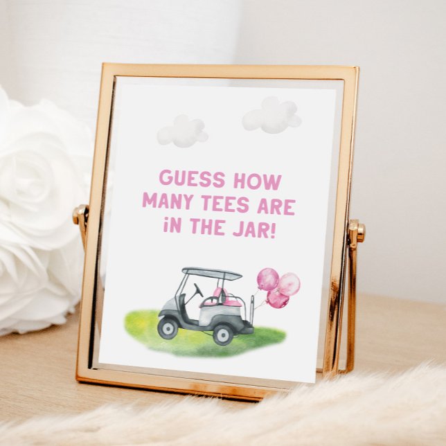 Guess How Many Tees Golf Sign (Creator Uploaded)