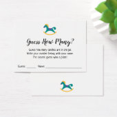 Guess How Many? White w/ Rocking Horse Game Card (Desk)