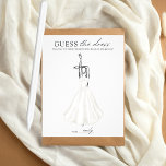 Guess the Dress Bridal Shower Game Butterfly Flyer<br><div class="desc">Introduce some fun and excitement to your bridal shower with our "Guess the Dress" game! This game is perfect for bridal showers, engagement parties, or bachelorette parties. The game includes a set of high-quality cards featuring blank illustration of a bride, and players will have to use their creativity and drawing...</div>