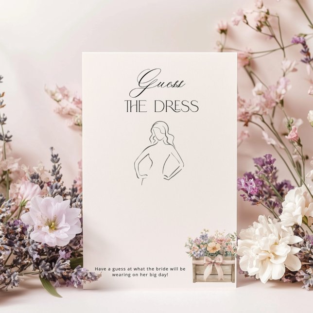  Guess the dress Off the market Bridal shower (Creator Uploaded)