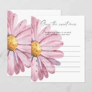 Guess the Sweet Mess Baby Shower Game - Daisy