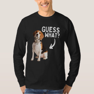 Guess What Beagle Butt Hunting Dog Owner Rescue T-Shirt