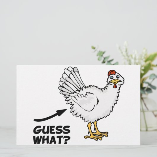 Guess What Chicken Butt (Standing Front)