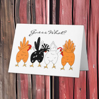 Guess What? Chicken Butt Funny Humor