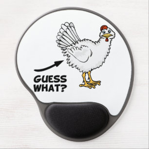 Guess What Chicken Butt Gel Mouse Pad