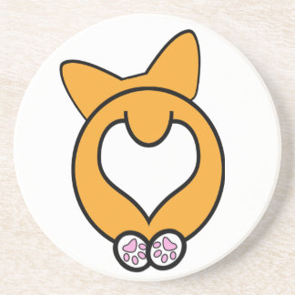 Guess What? Corgi Butt! Coaster