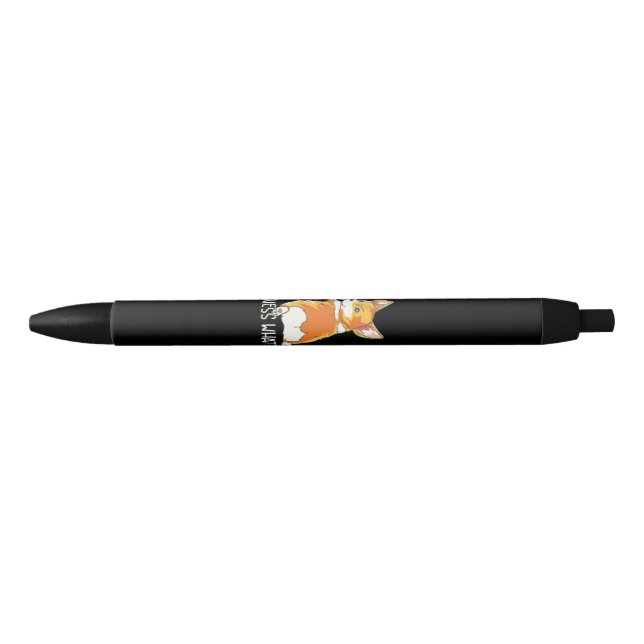 Guess What Corgi Gag Pen (Front)