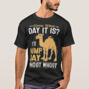 Guess What Day Is It Camel Funny Hump Day farmer T-Shirt