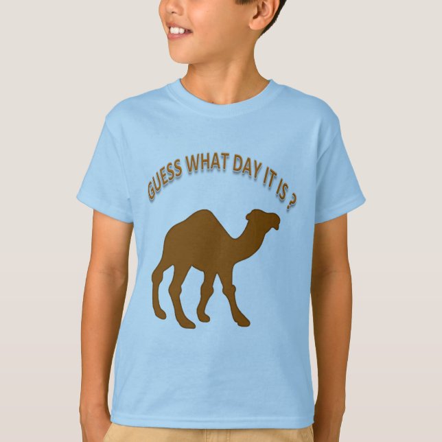 Guess What Day It Is? Hump Day commercial - Shirt (Front)