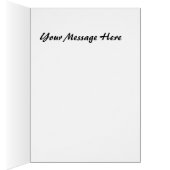 Guess What I'm Thinking Panda Personalize Cards (Inside (Right))