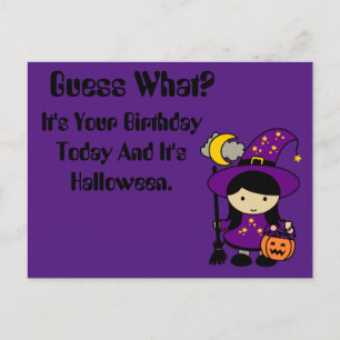 Guess What? It's Your Birthday Today Postcard