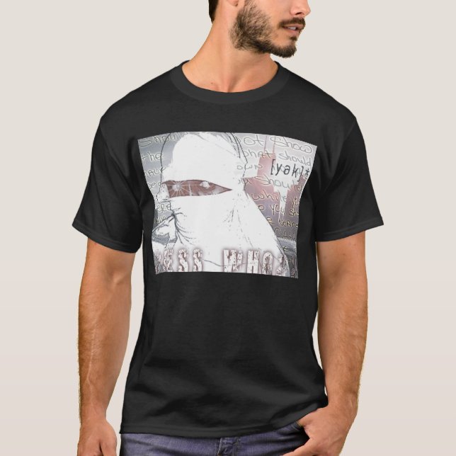 Guess Who album cover black tee (Front)