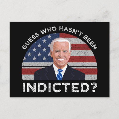 Guess Who Hasnt Been Indicted Postcard