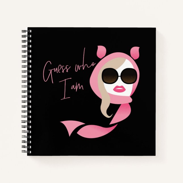 Guess Who I Am - The White Lotus Notebook (Front)