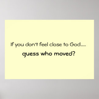 Guess who moved poster