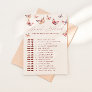 Guess Who Said It Boho Butterfly Bridal Shower Invitation