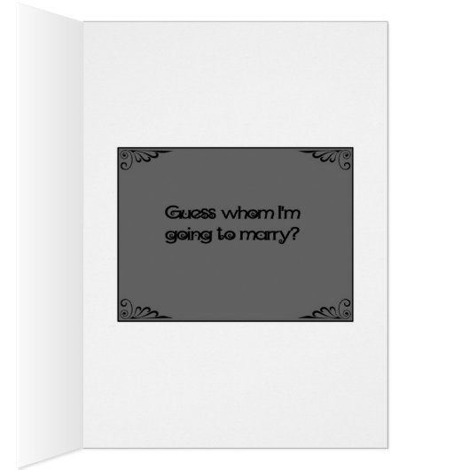 Guess Whom I'm Going to Marry? (Inside (Right))