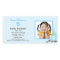 Guess Whooo? Photo Birthday Party Invitation -Blue