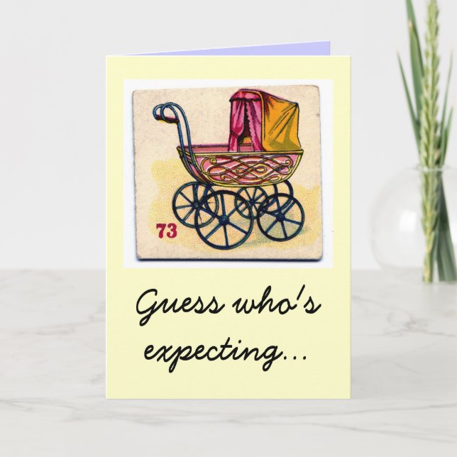 Guess Who's Expecting! Announcement (Front)