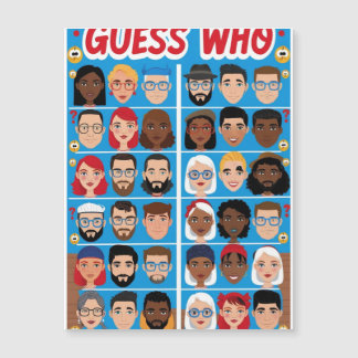 Guessing Game for Teens, Who's Who