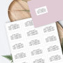 Guest Address Labels for 15 Invitation Envelopes