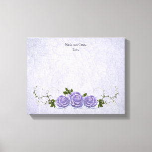 Guest Book Alternative Lavender Roses