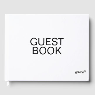 GUEST BOOK guest book by genericTM