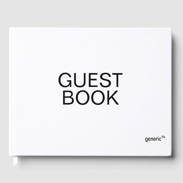 GUEST BOOK guest book by genericTM (Front)