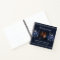Guest book memorial funeral blue floral photo