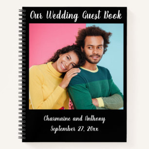 Guest Book Personalized Wedding Couple