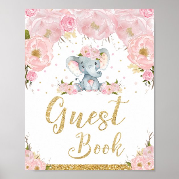 elephant guest book