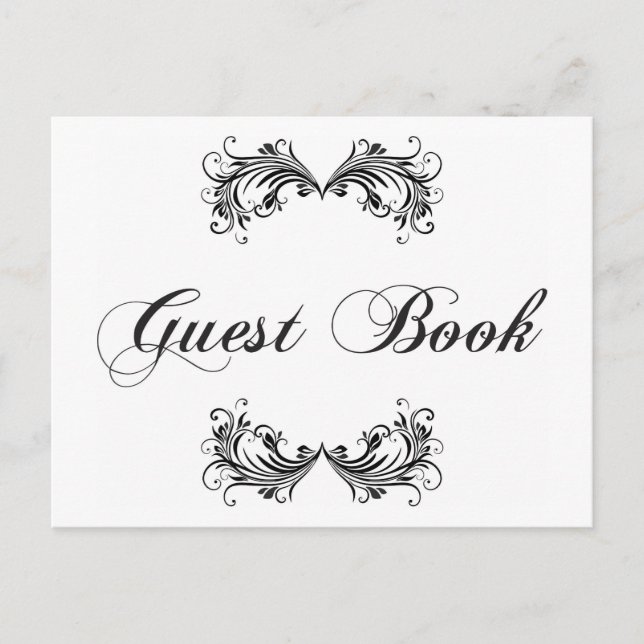 Guest Book Postcard (Front)