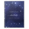 Guest book Sweet 16 navy blue glitter sparkles
