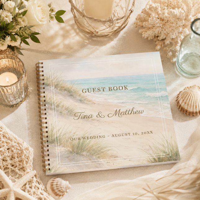 Guest book Wedding beach coastal (Creator Uploaded)