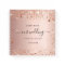 Guest book wedding rose gold names script
