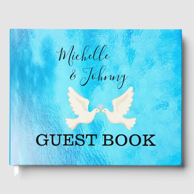 Guest Book - weddings, all celebrations, Editable (Front)