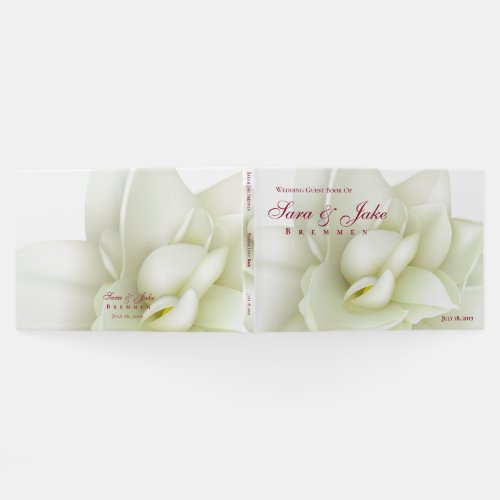 Guest Book_White Gardenia Wedding Guest Book